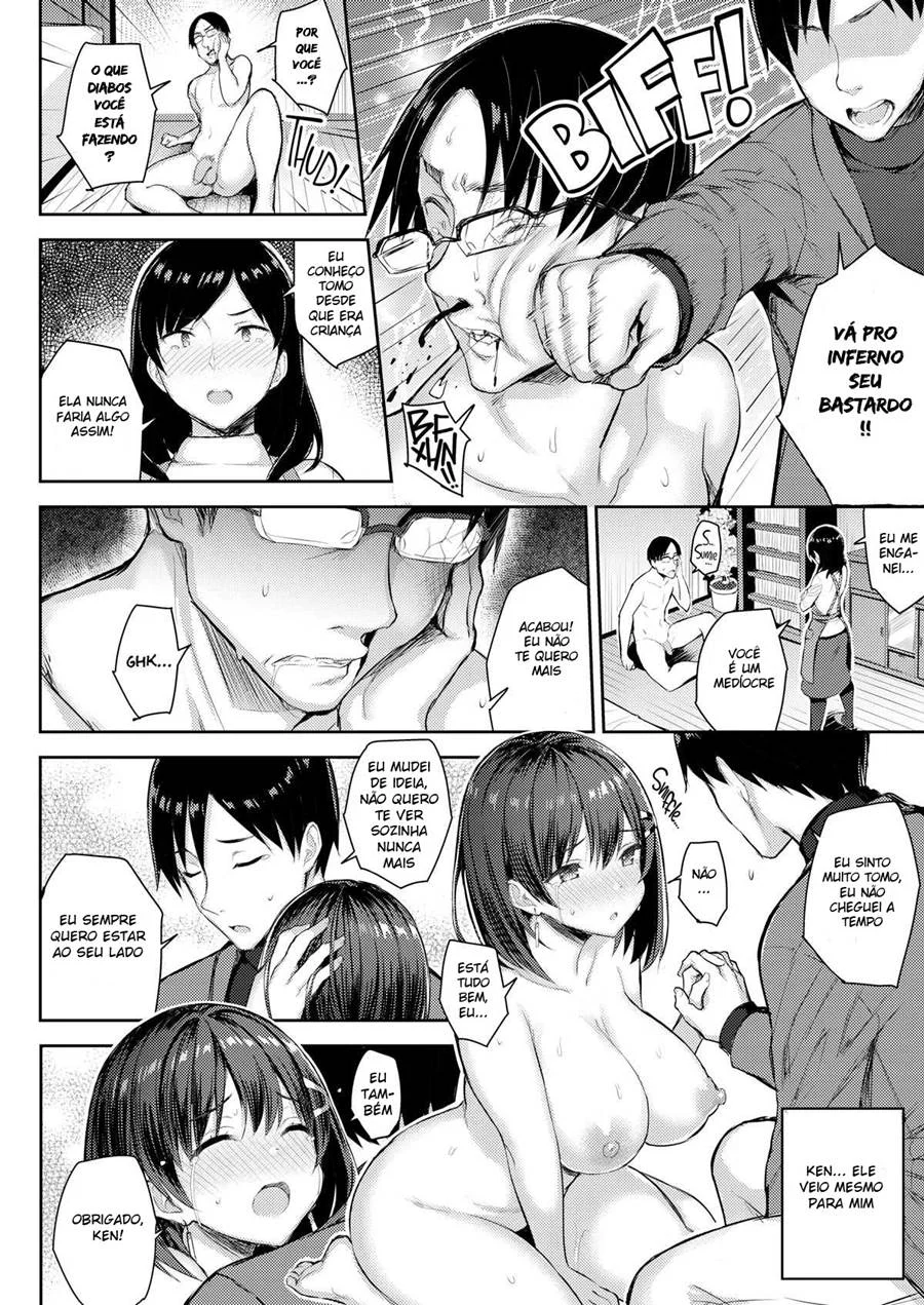 Feriado com Minha Prima Peituda 3 – Hentai Preto e Branco – Traduzido