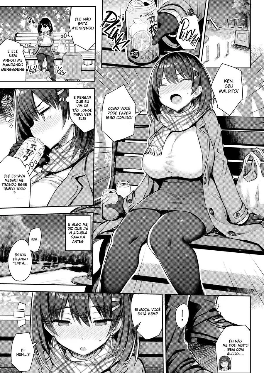 Feriado com Minha Prima Peituda 3 – Hentai Preto e Branco – Traduzido