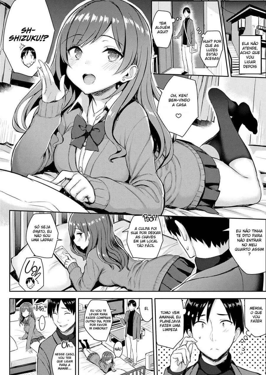 Feriado com Minha Prima Peituda 3 – Hentai Preto e Branco – Traduzido