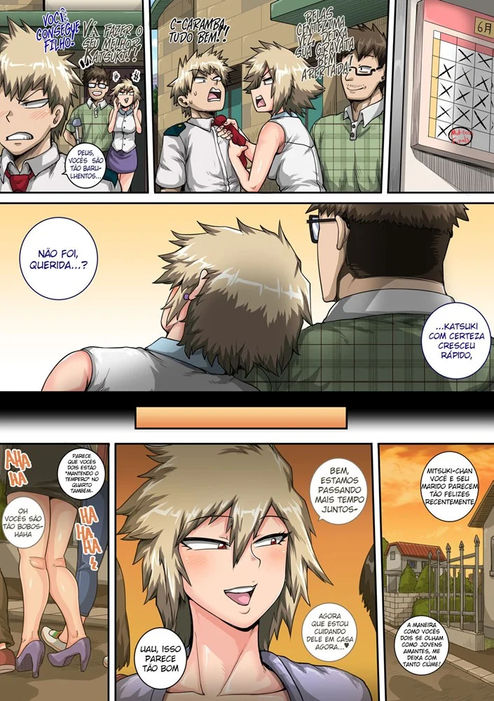 Férias de Verão com a Mãe do Bakugo Parte 2 – Hentai – Traduzido