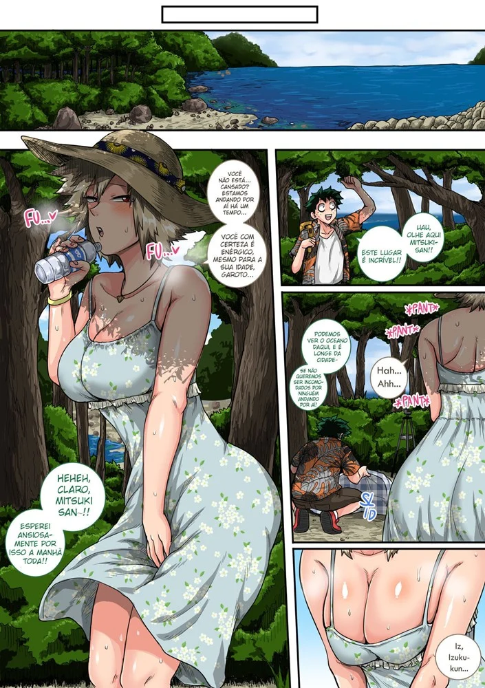 Férias de Verão com a Mãe do Bakugo Parte 2 – Hentai – Traduzido