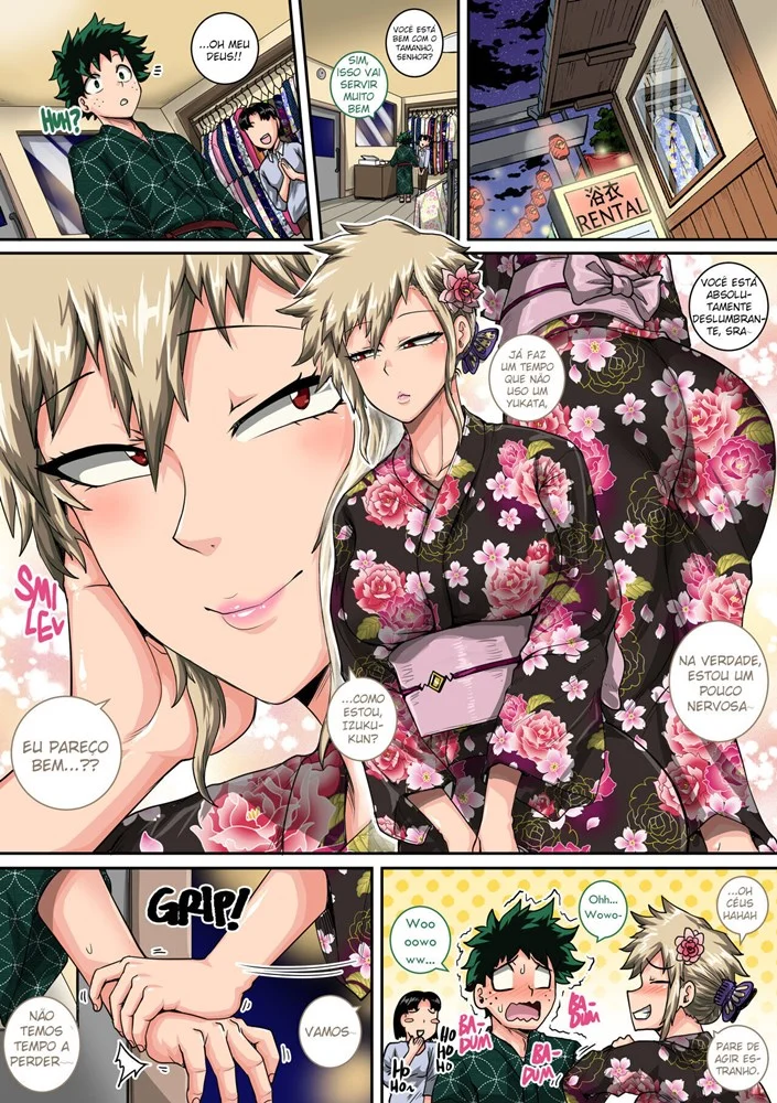 Férias de Verão com a Mãe do Bakugo Parte 2 – Hentai – Traduzido