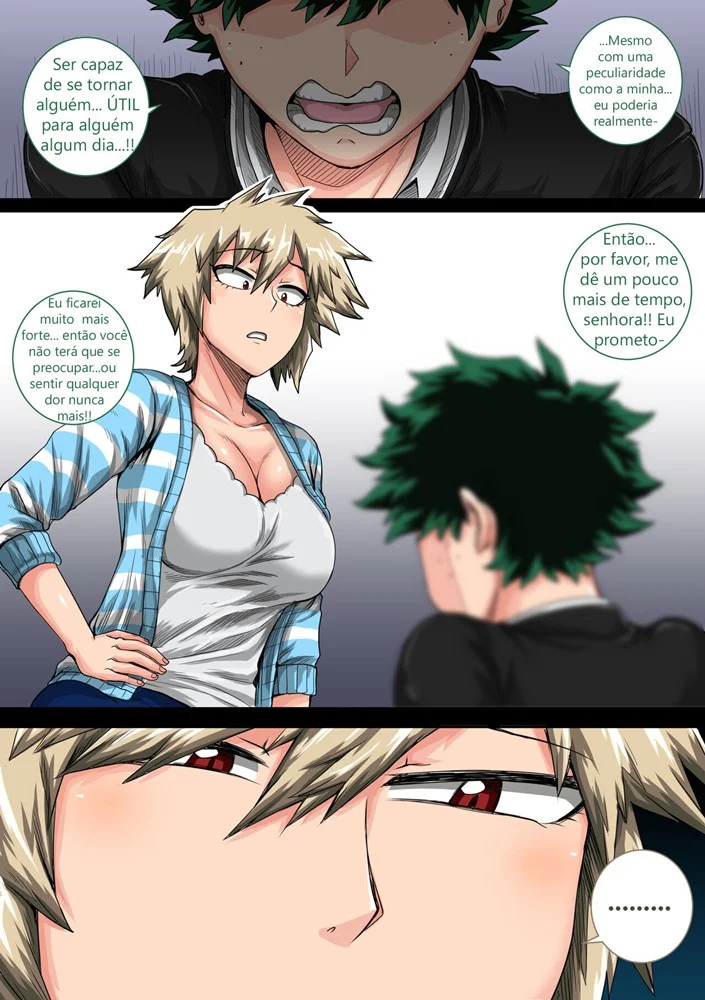 Férias de Verão com a Mãe do Bakugo Parte 3 – Boku no Hero Hentai – Ler Hentai HQ