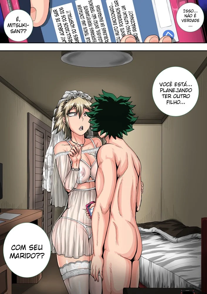 Férias de Verão com a Mãe do Bakugo Parte 3 – Boku no Hero Hentai – Ler Hentai HQ