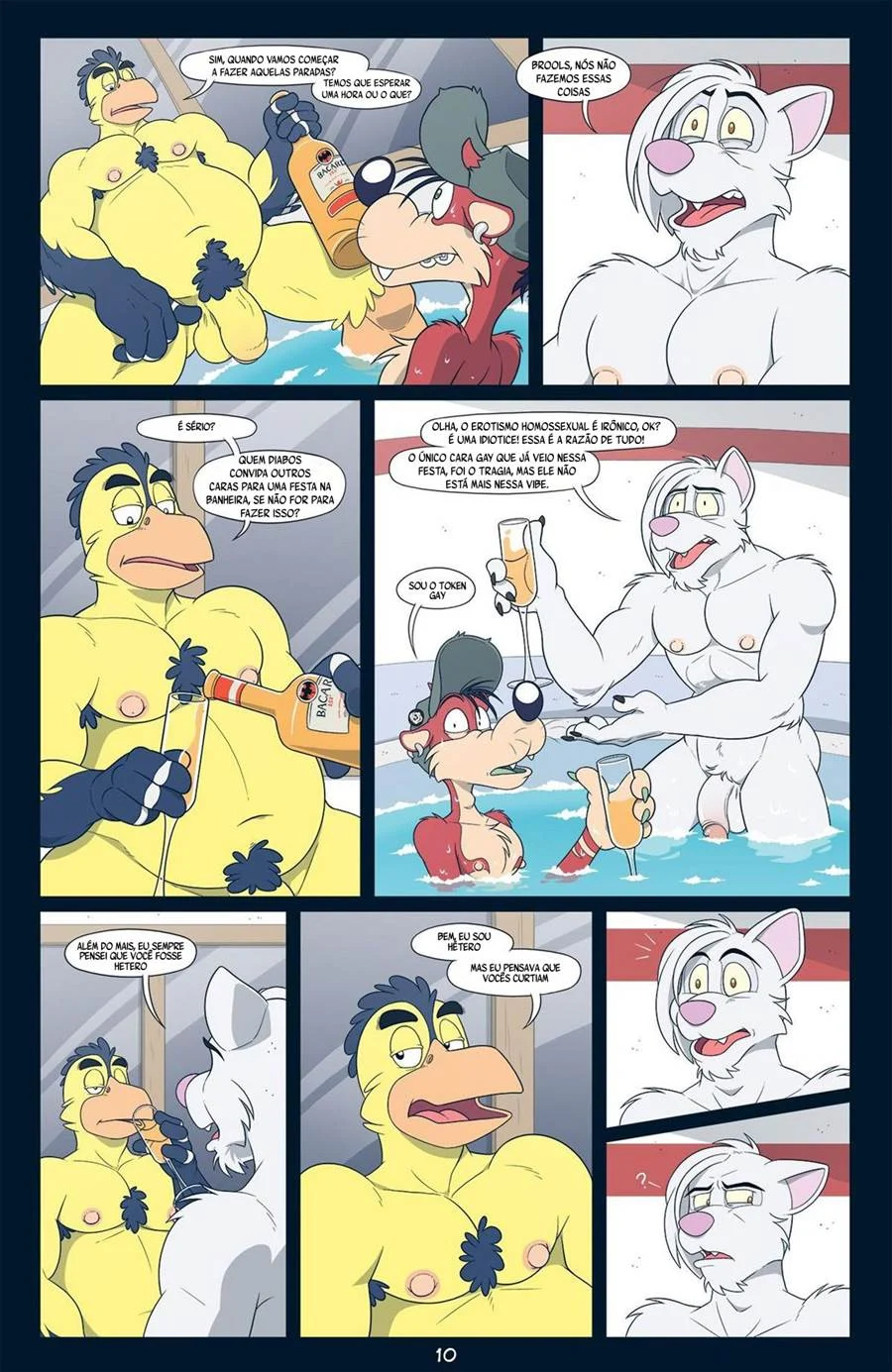 Festa nua da banheira quente – Hentai Gay – Site Para Ler Completo
