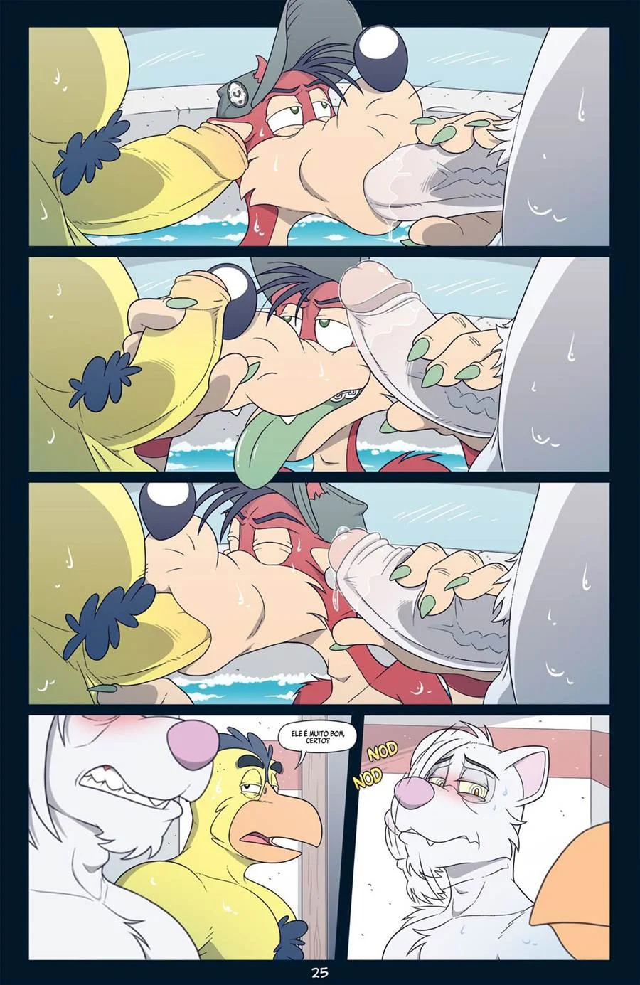Festa nua da banheira quente – Hentai Gay – Site Para Ler Completo