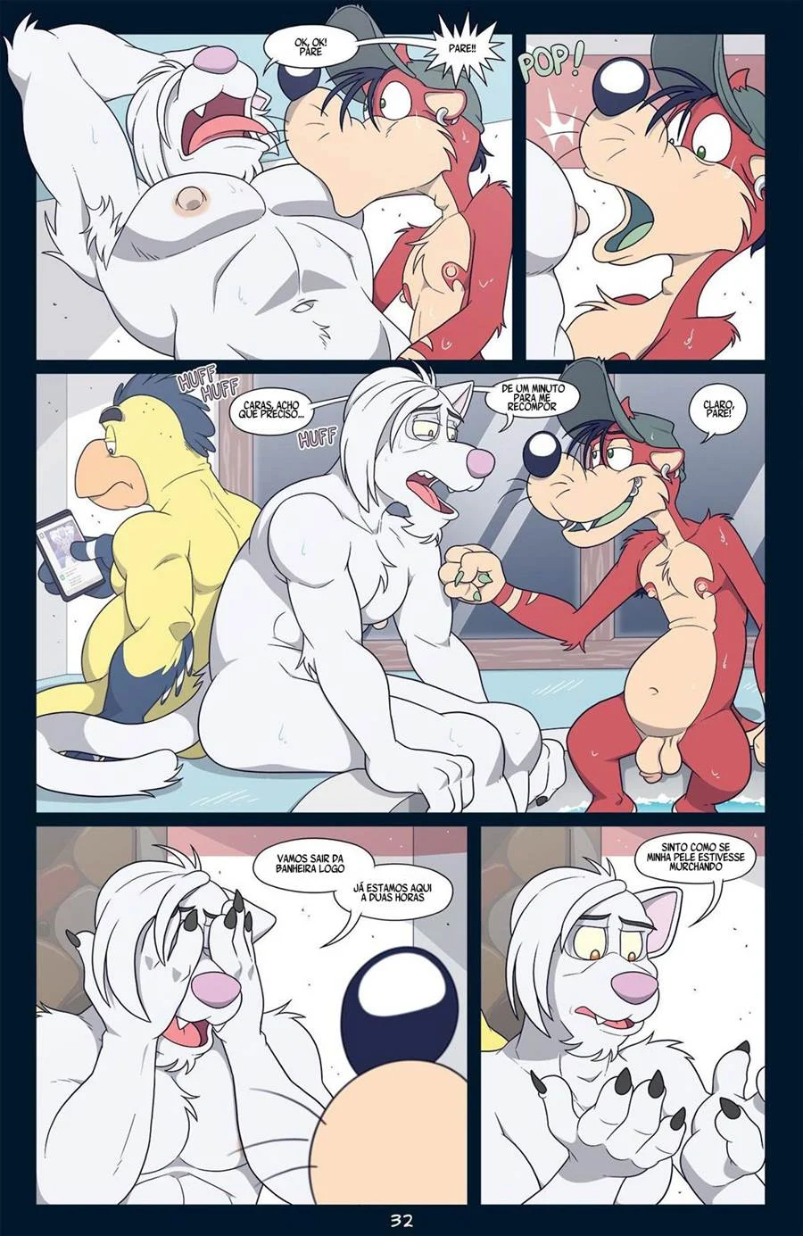 Festa nua da banheira quente – Hentai Gay – Site Para Ler Completo