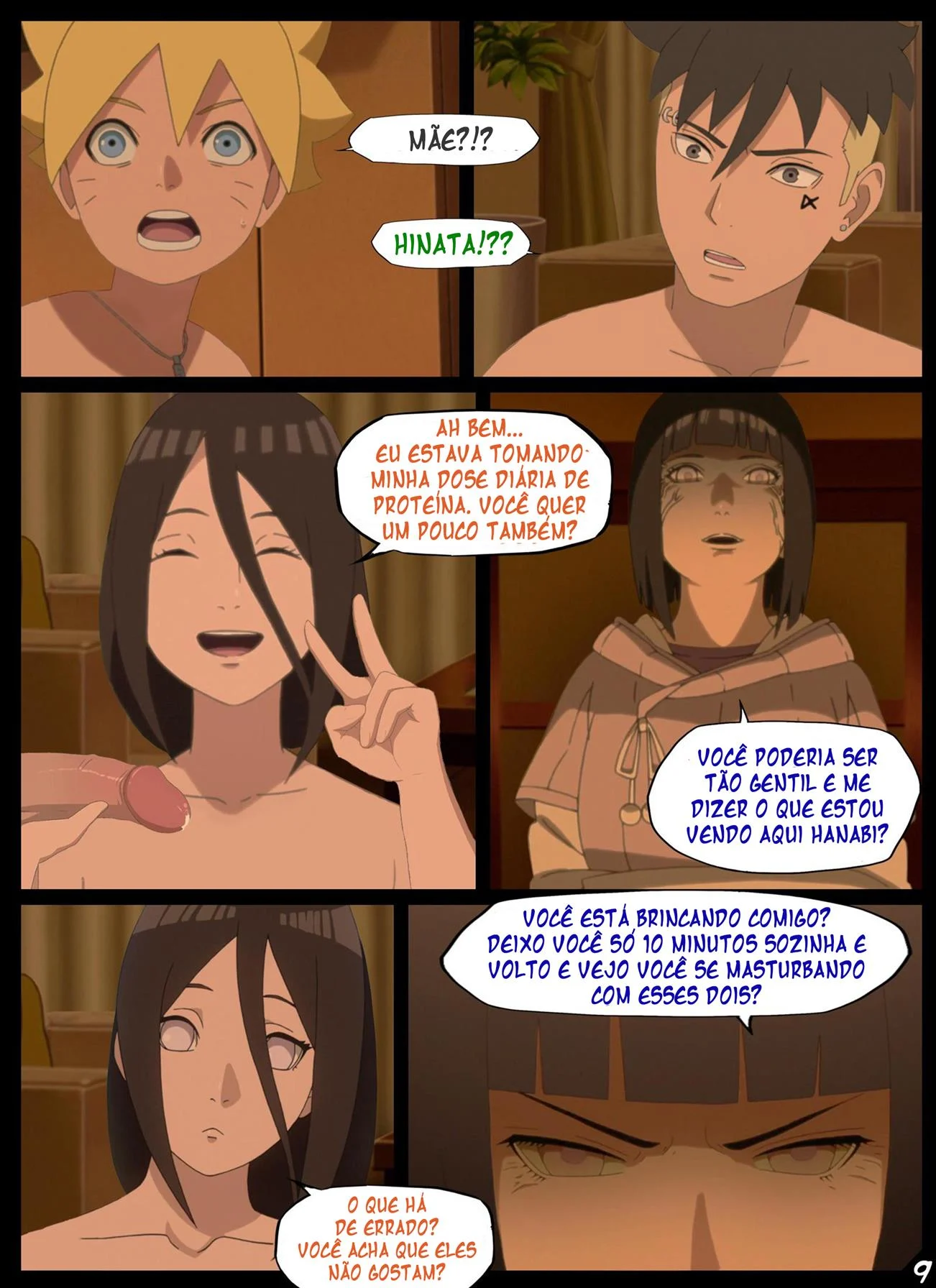 Festa sexual de ano novo dos Hyuga – Naruto Pornô – Alta Qualidade - Traduzido