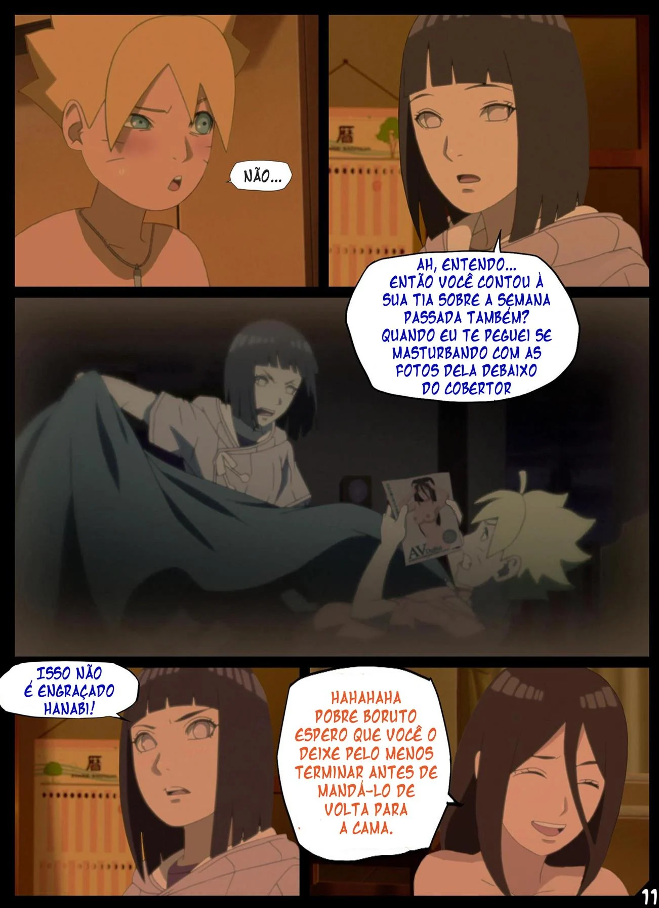 Festa sexual de ano novo dos Hyuga – Naruto Pornô – Alta Qualidade - Traduzido