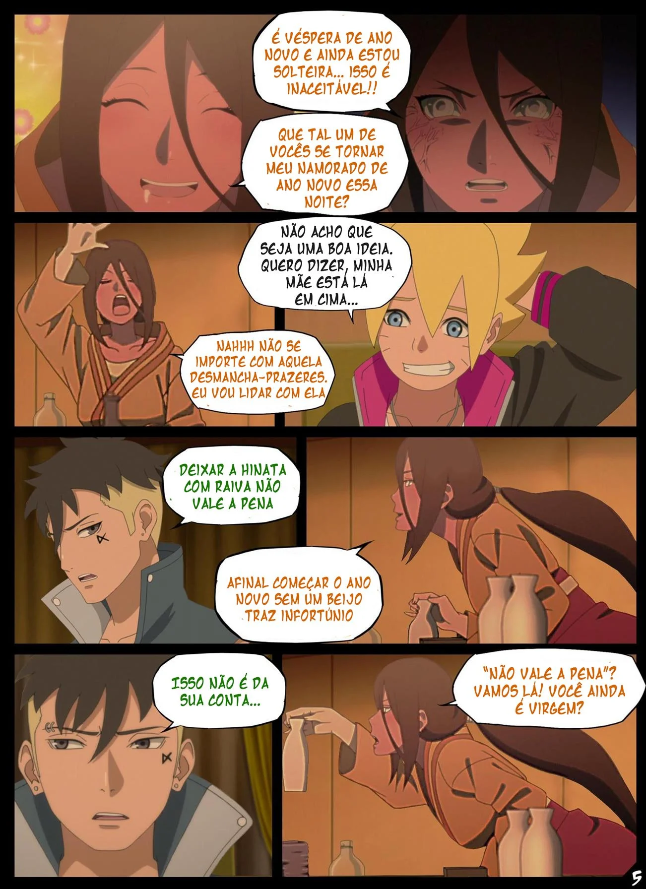 Festa sexual de ano novo dos Hyuga – Naruto Pornô – Alta Qualidade - Traduzido