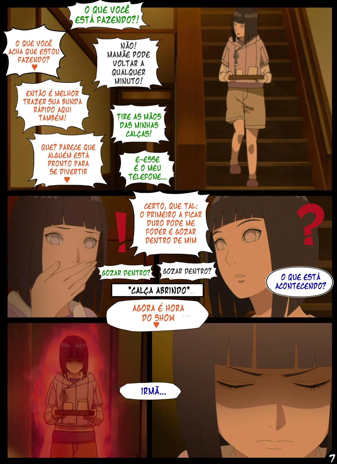 Festa sexual de ano novo dos Hyuga – Naruto Pornô – Alta Qualidade - Traduzido