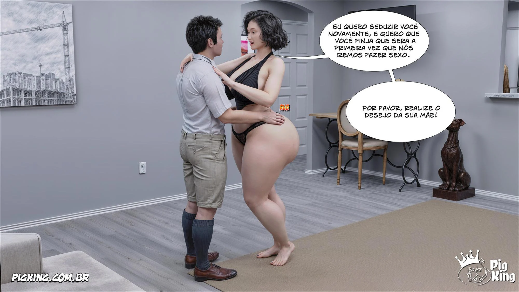CrazyDad, Miranda 14 – Hentai Interracial – Traduzido
