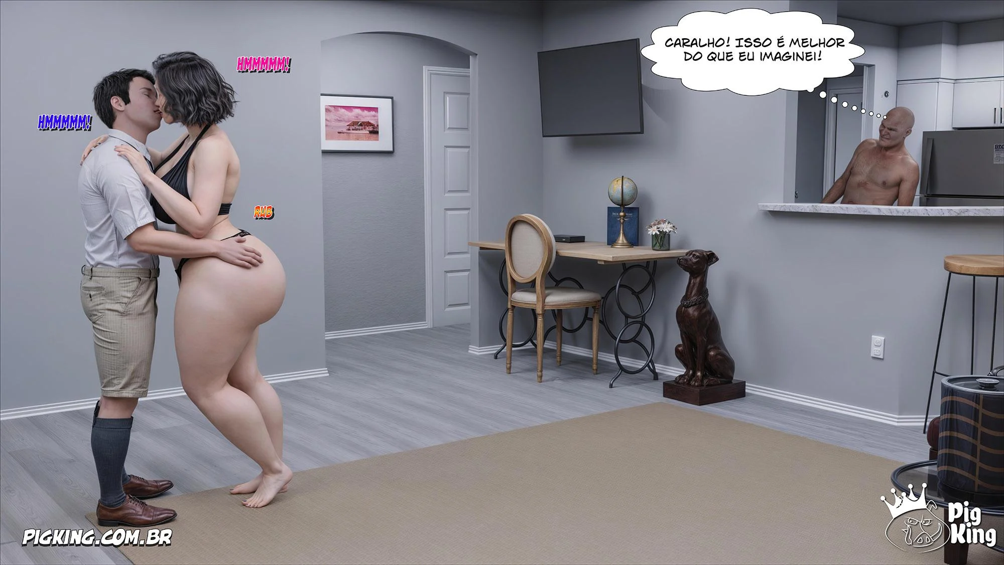 CrazyDad, Miranda 14 – Hentai Interracial – Traduzido