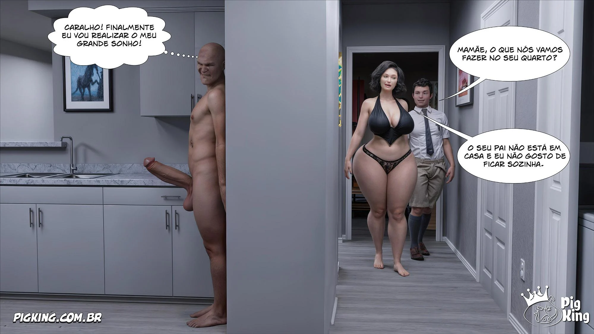 CrazyDad, Miranda 14 – Hentai Interracial – Traduzido