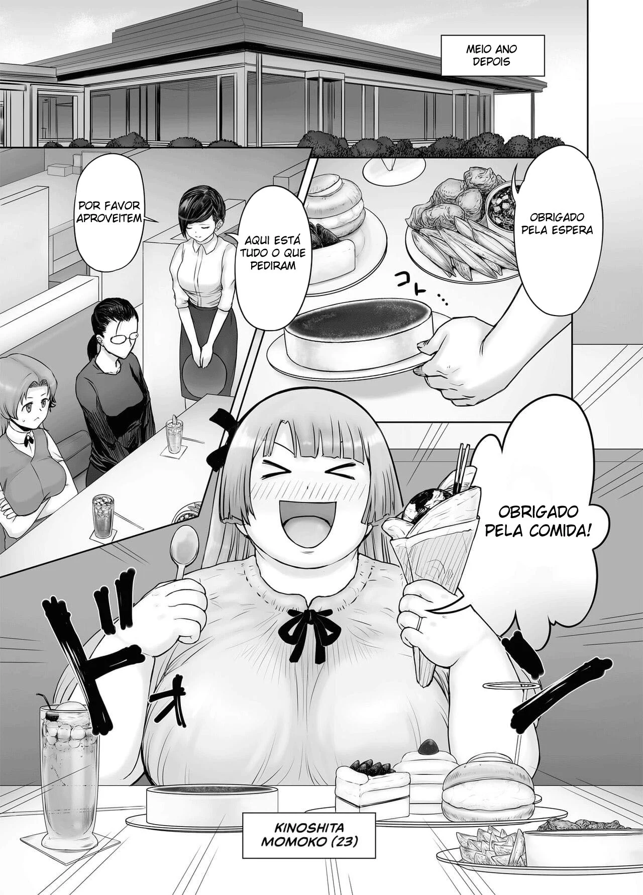 Fetiche por gordinhas – Hentai Preto e Branco – Site Para Ler Completo