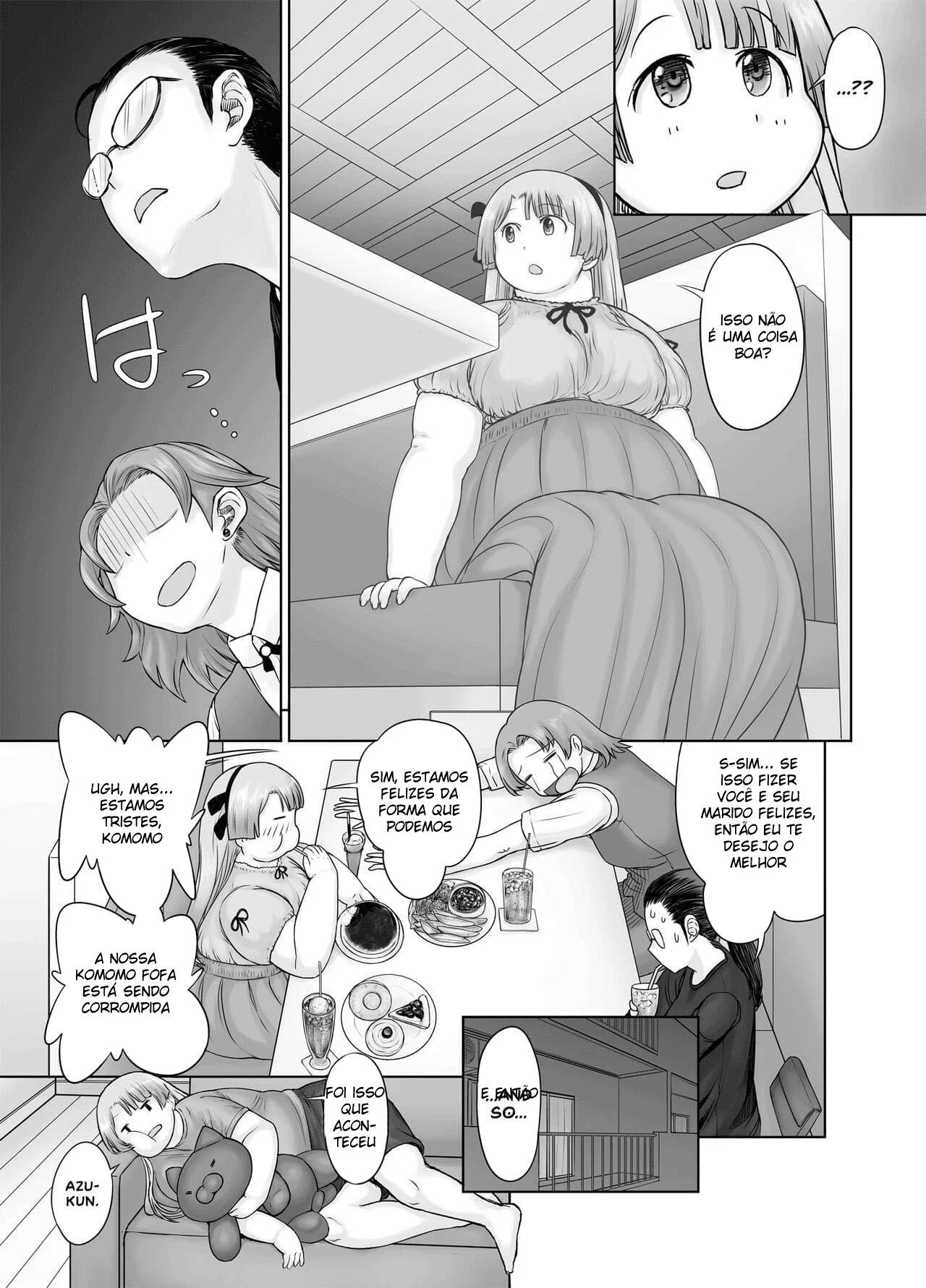 Fetiche por gordinhas – Hentai Preto e Branco – Site Para Ler Completo