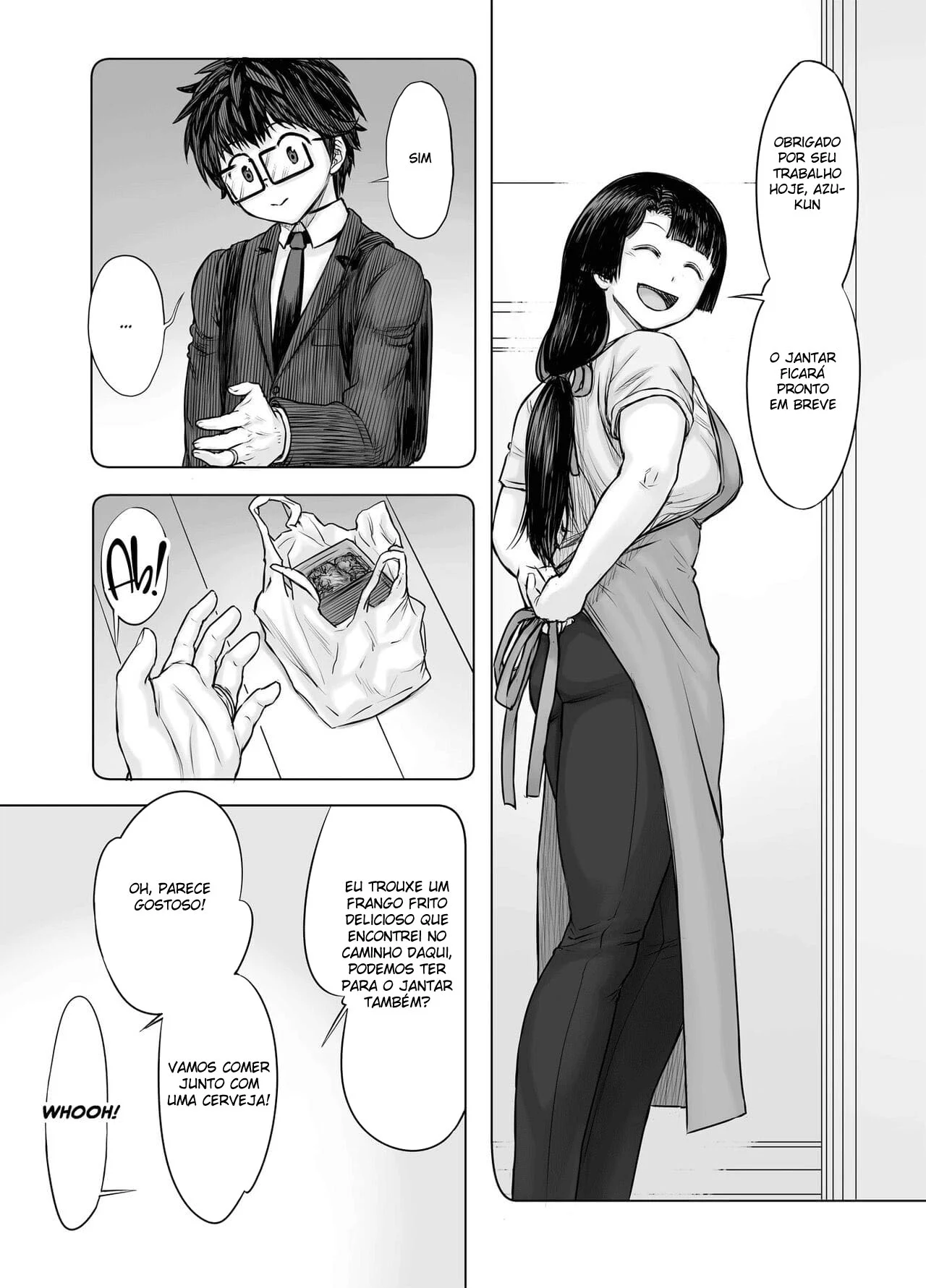 Fetiche por gordinhas – Hentai Preto e Branco – Site Para Ler Completo