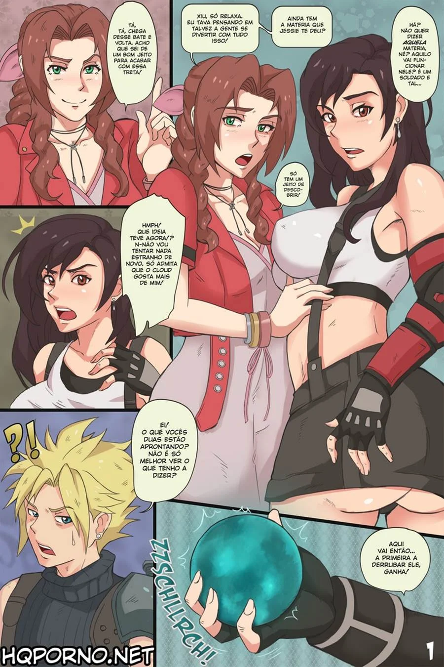FF7 Doujinshi Final Fantasy VII – Super HQ – Traduzido