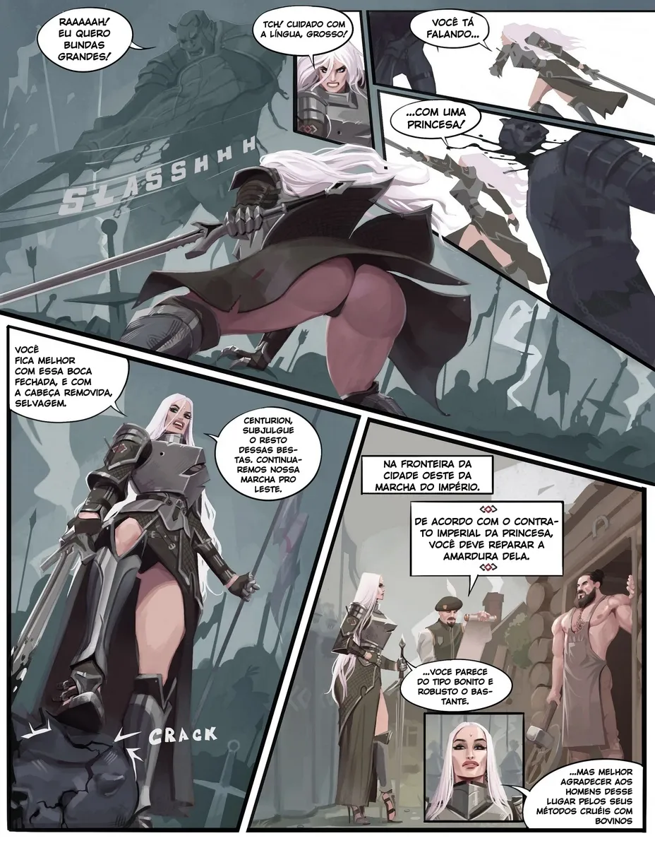 Final Fantasy XIV, Angelise Reiter comic – Manga Hentai – PT Brasil