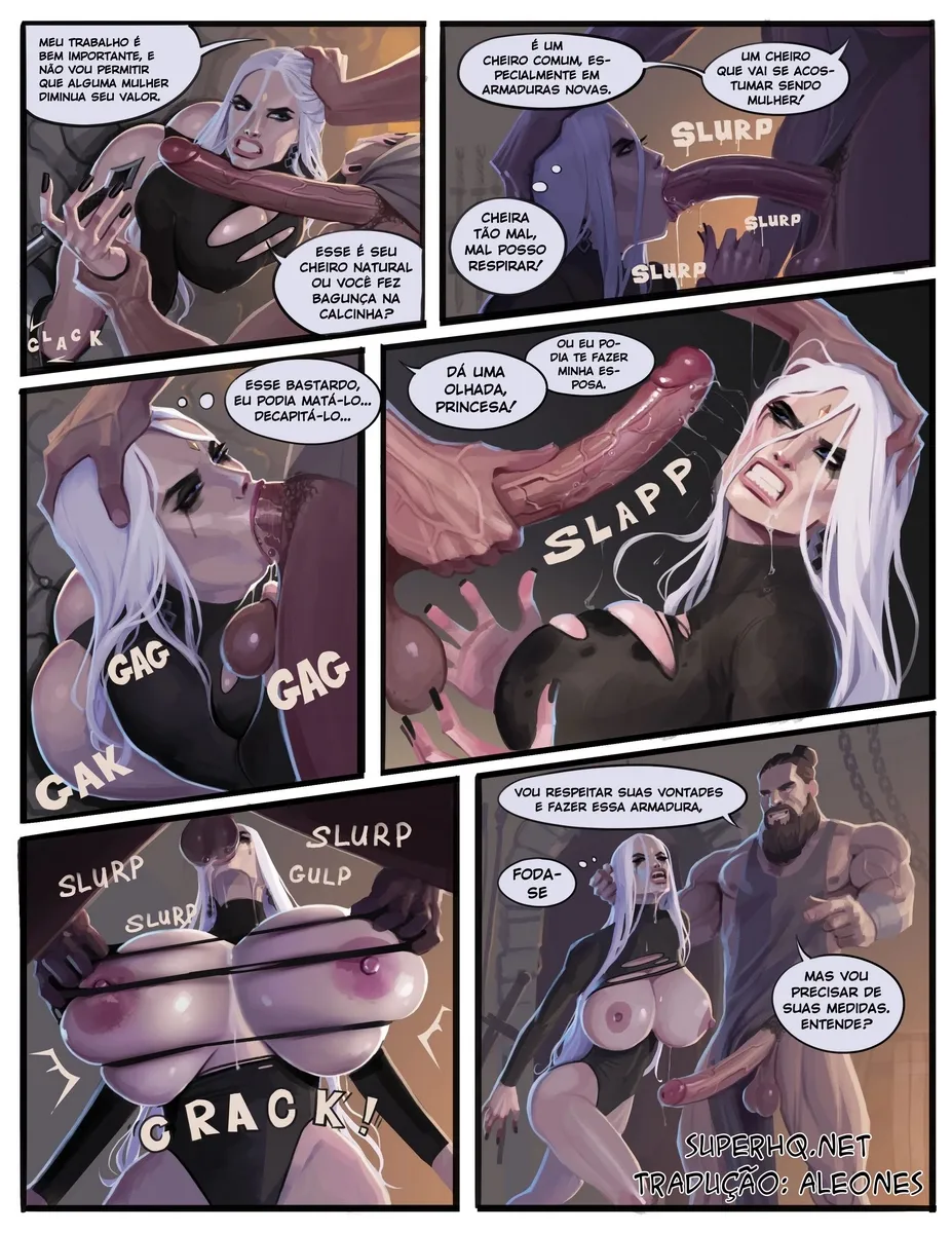 Final Fantasy XIV, Angelise Reiter comic – Manga Hentai – PT Brasil