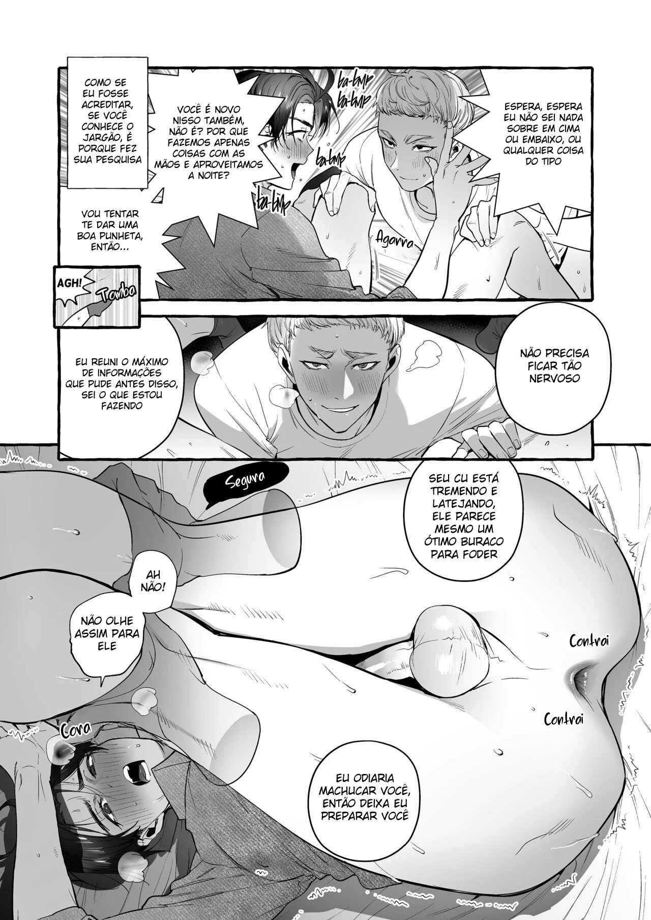 Fingindo Ser Virgem Para Conquistar Um Papai Divorciado – Hentai Gay – PT-BR