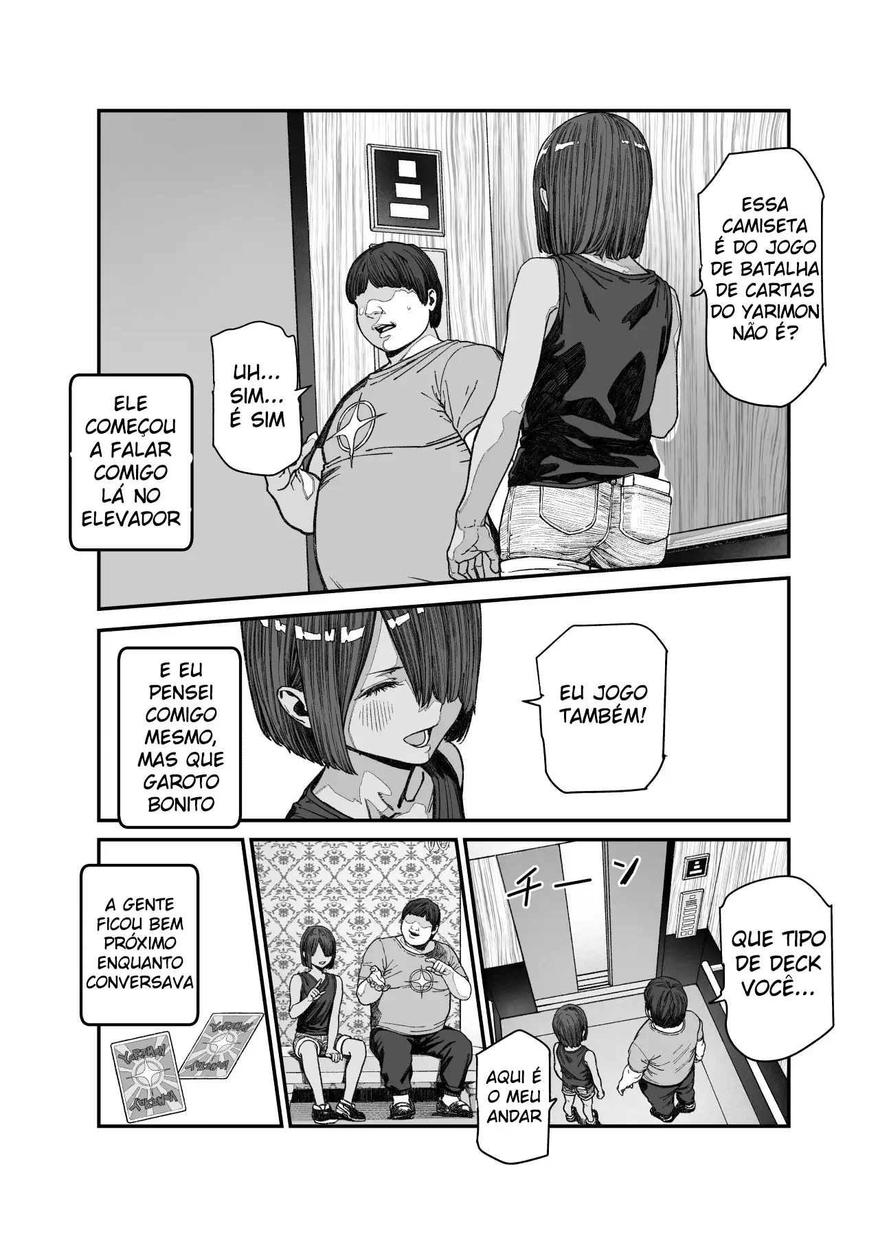 Fiquei Amigo de Alguém Durante a Viagem e Pensei Que Era Um Garoto, Mas Era Uma Garota!! Hentai – Hentai – Quadrinho Original
