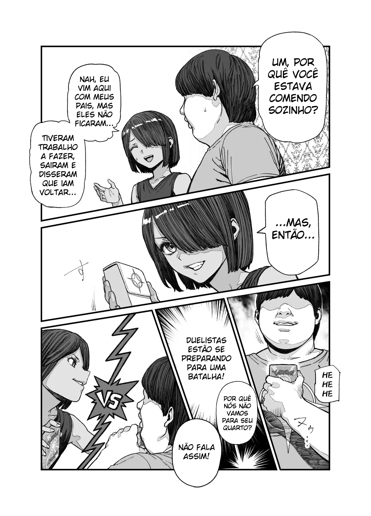 Fiquei Amigo de Alguém Durante a Viagem e Pensei Que Era Um Garoto, Mas Era Uma Garota!! Hentai – Hentai – Quadrinho Original
