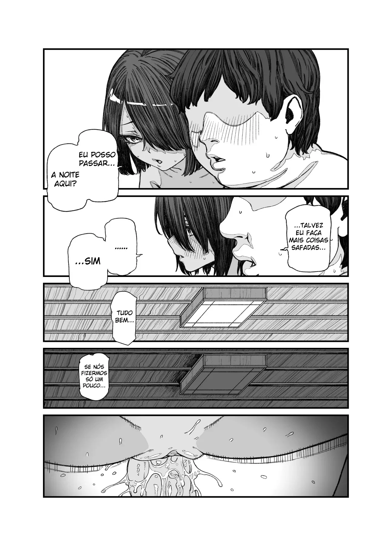 Fiquei Amigo de Alguém Durante a Viagem e Pensei Que Era Um Garoto, Mas Era Uma Garota!! Hentai – Hentai – Quadrinho Original