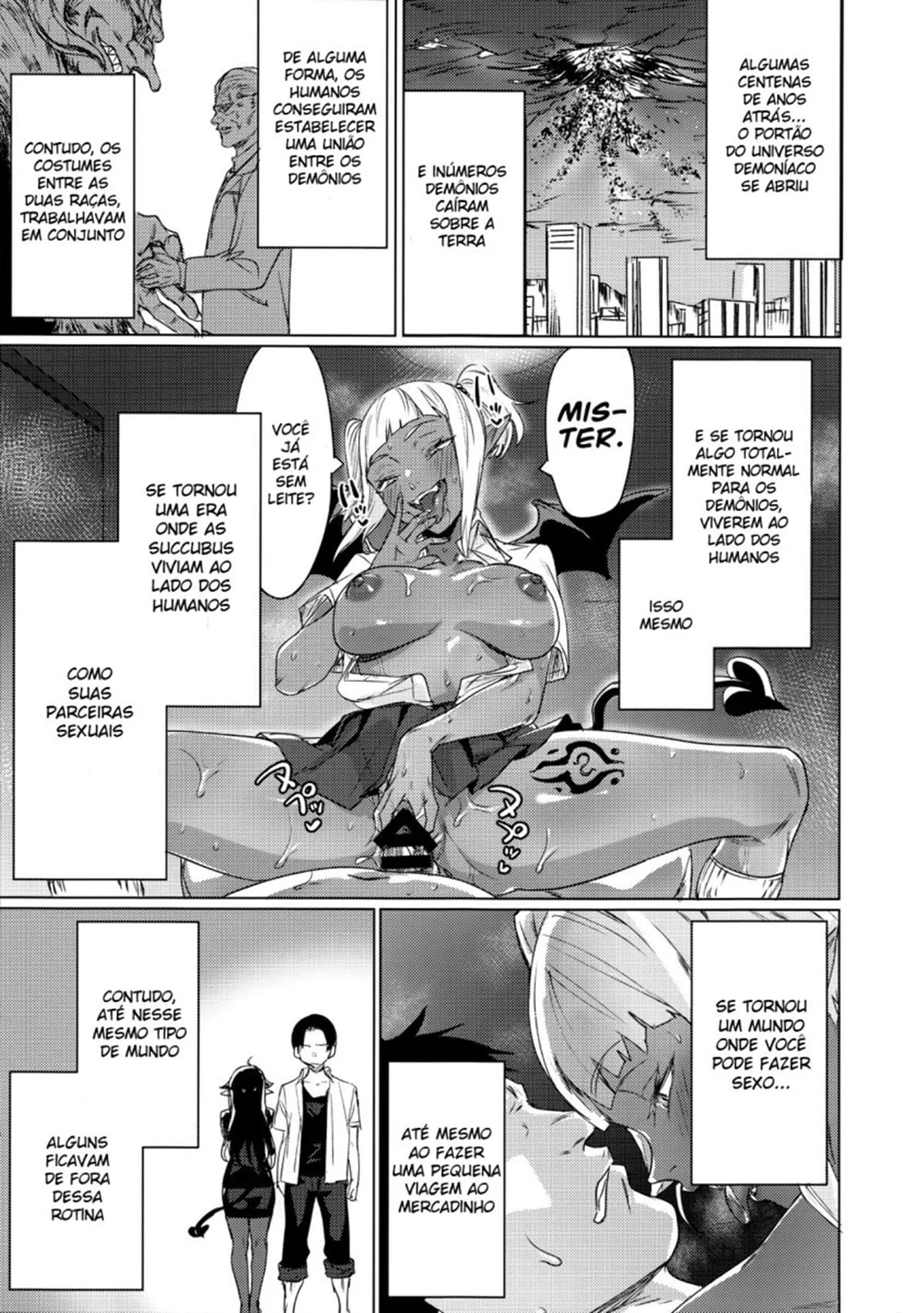 Fiquei com uma Succubus Desempregada – Hentai – Tradução Em Português