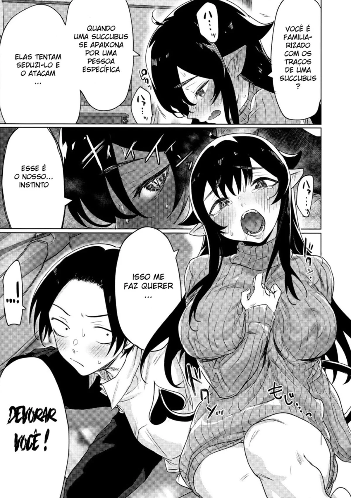 Fiquei com uma Succubus Desempregada – Hentai – Tradução Em Português