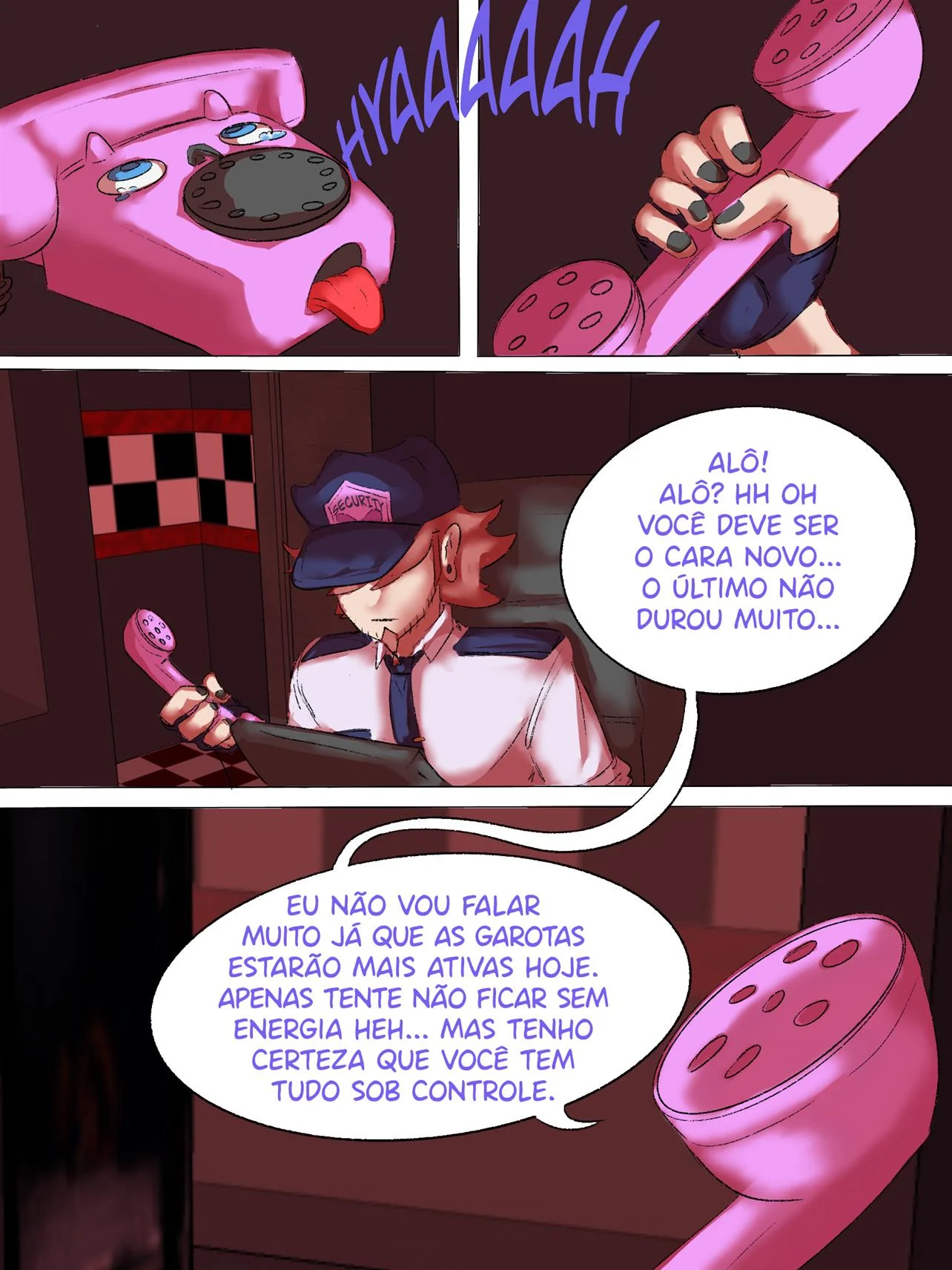 Five Night em Fazclair 2 – Comics Porno – Tradução Em Português