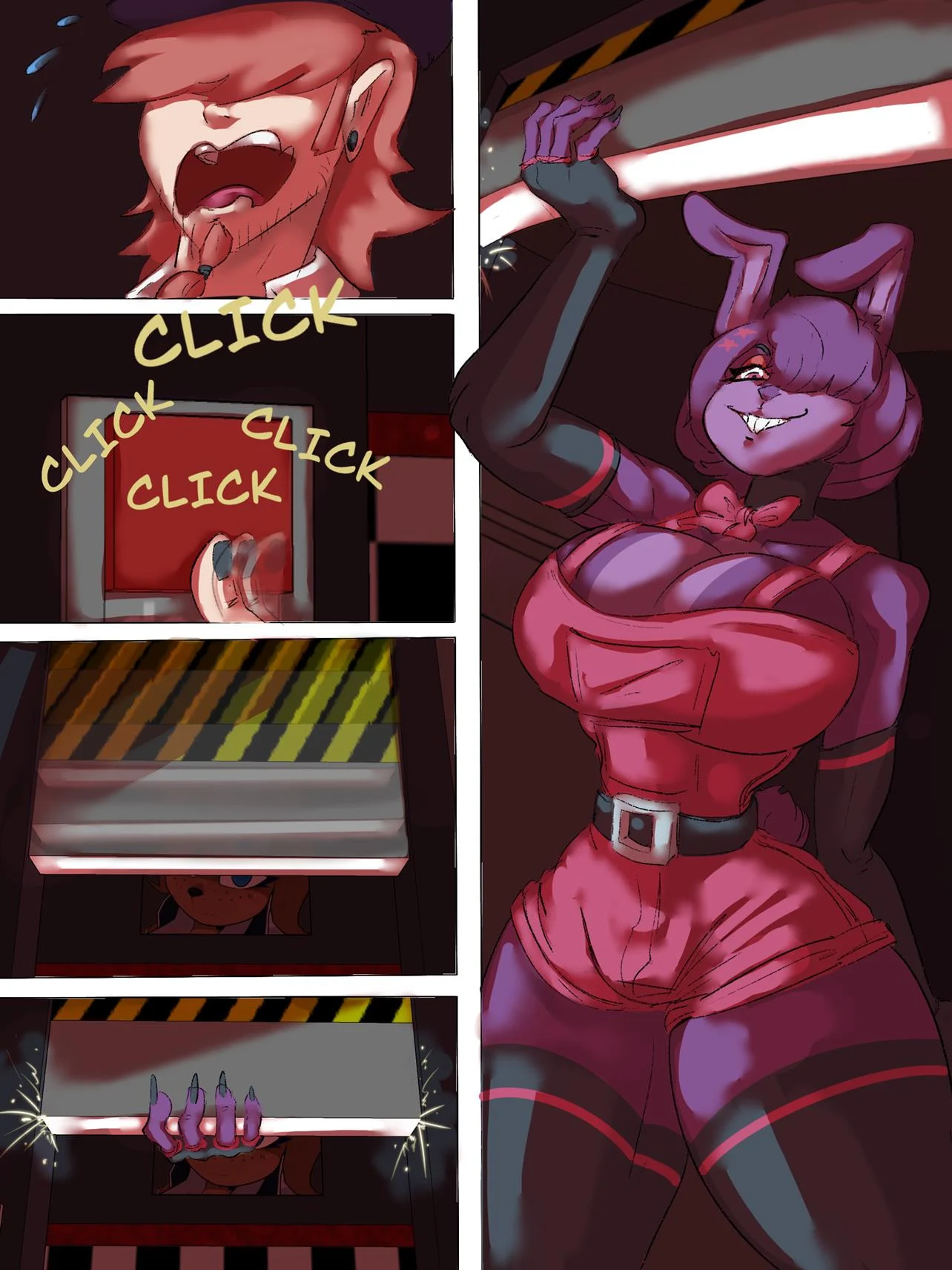 Five Night em Fazclair 2 – Comics Porno – Tradução Em Português