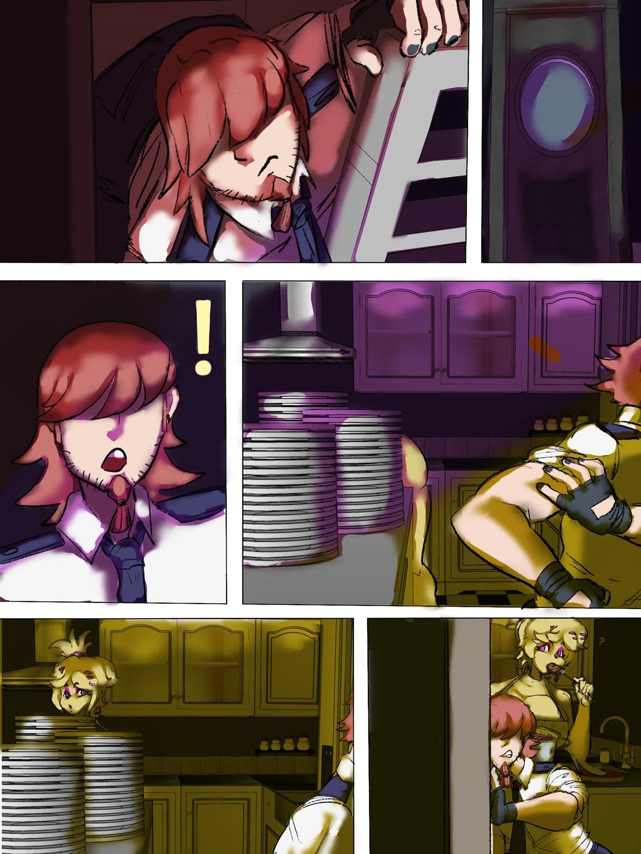 Five Night em Fazclair 2 – Comics Porno – Tradução Em Português