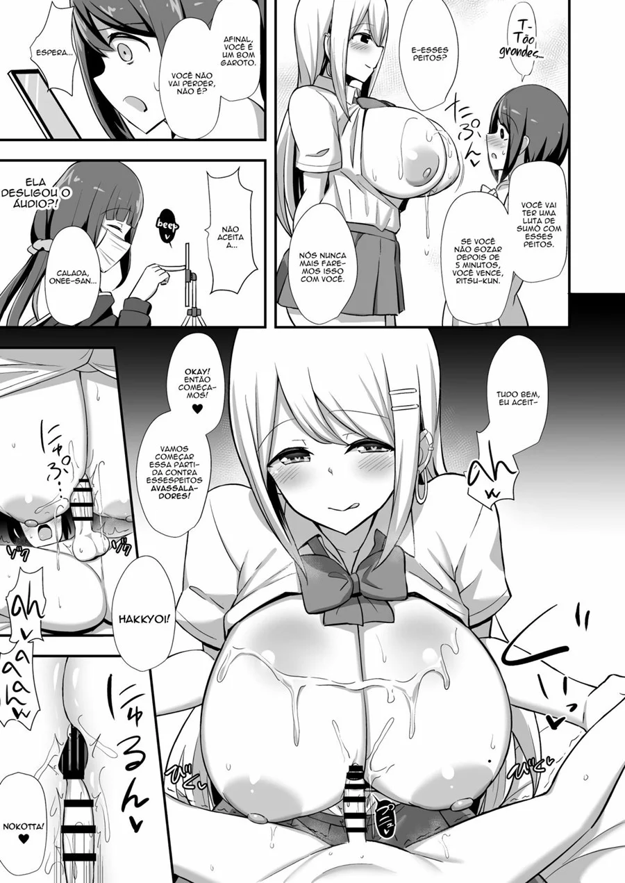 Fiz suruba com minha irmã e suas amigas – Hentai – PT Brasil