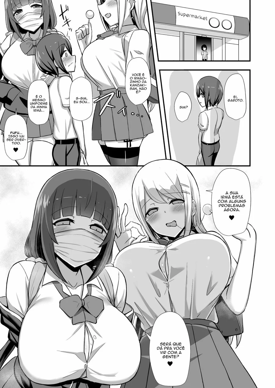 Fiz suruba com minha irmã e suas amigas – Hentai – PT Brasil