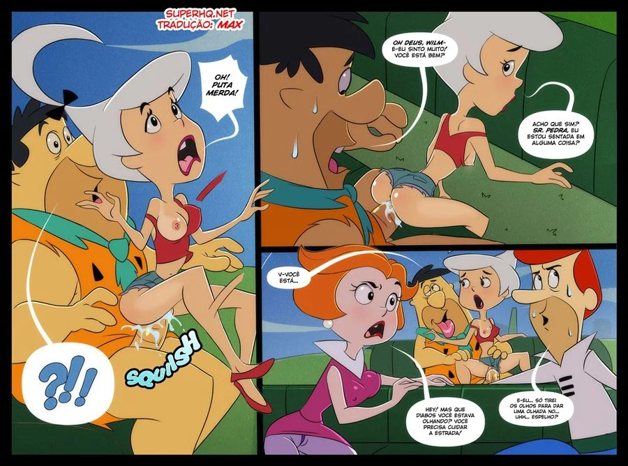 Flinstones Jetsons, The Wetsons – Comics Porno – Quadrinho Original