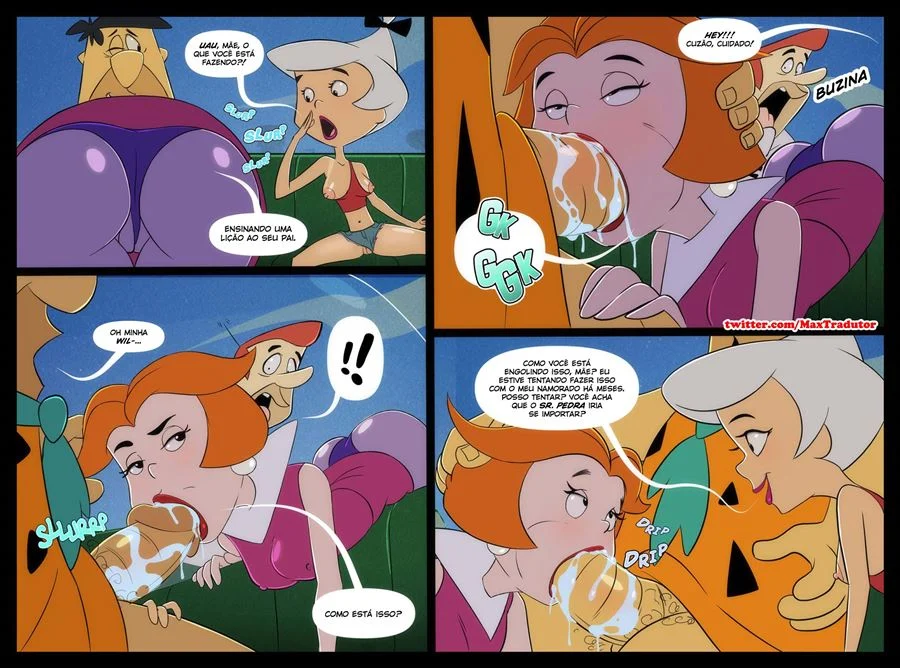 Flinstones Jetsons, The Wetsons – Comics Porno – Quadrinho Original
