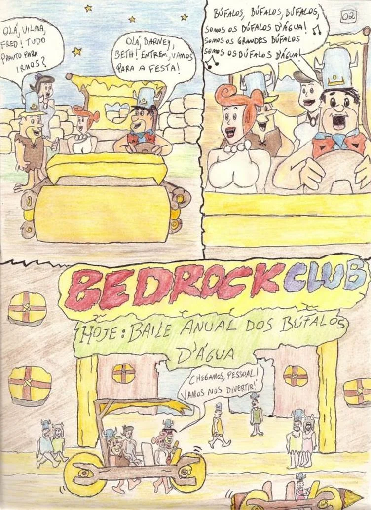 Flintstones Erótico – Cartoon Pornô – Ler Hentai HQ