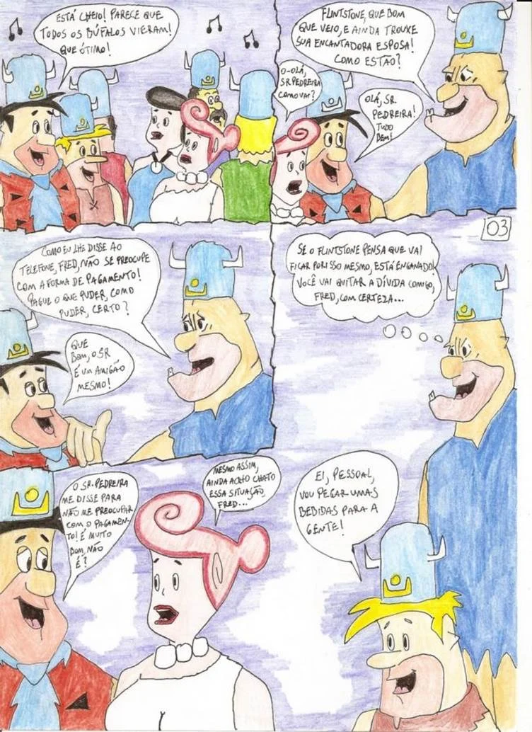 Flintstones Erótico – Cartoon Pornô – Ler Hentai HQ