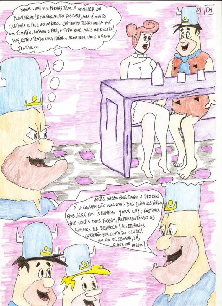 Flintstones Erótico – Cartoon Pornô – Ler Hentai HQ