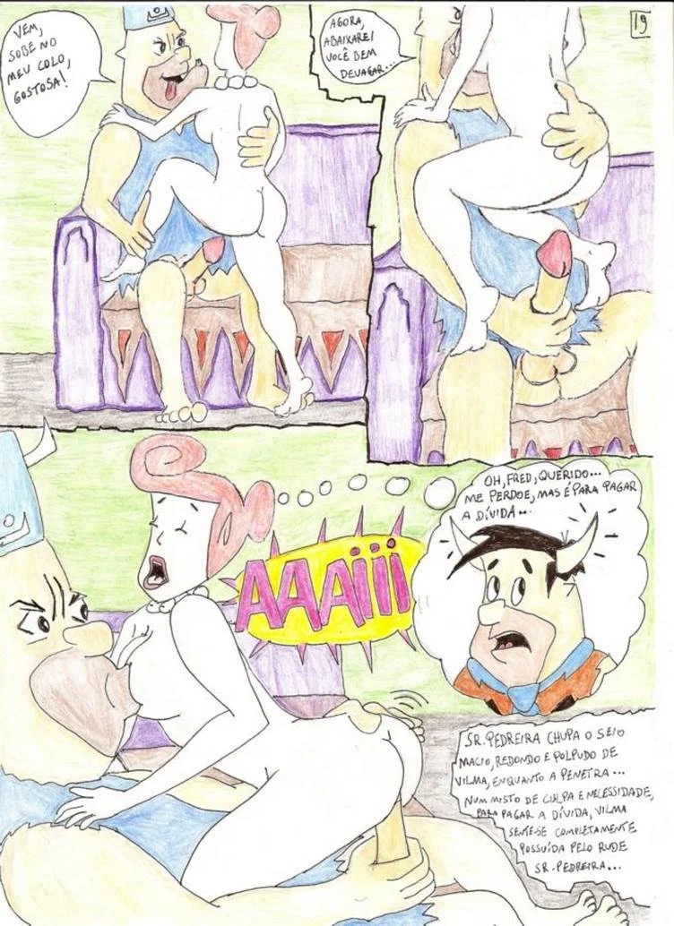 Flintstones Erótico – Cartoon Pornô – Ler Hentai HQ