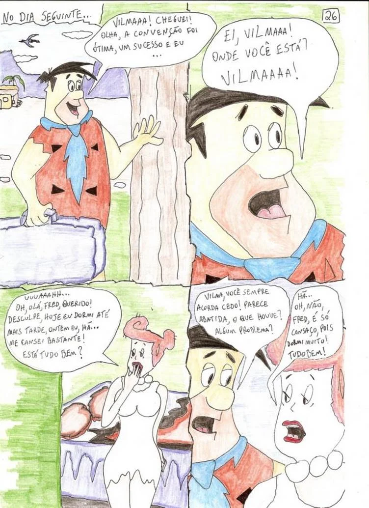 Flintstones Erótico – Cartoon Pornô – Ler Hentai HQ