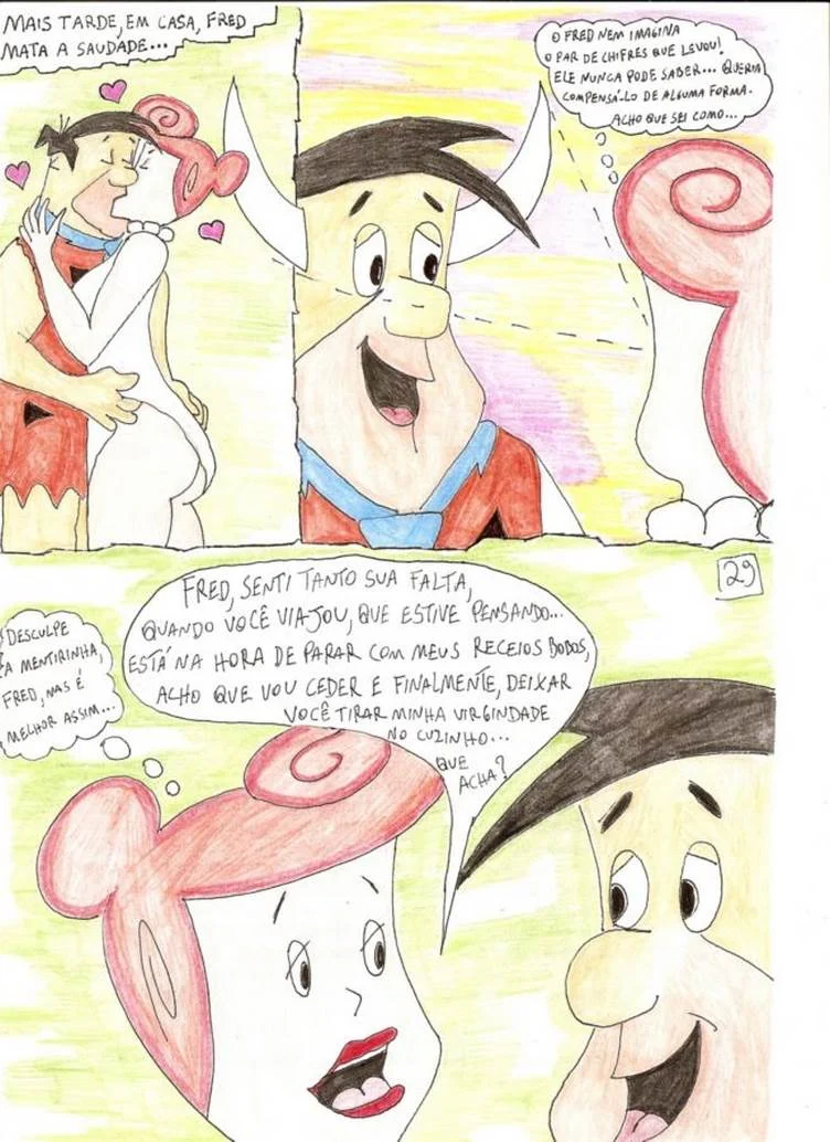 Flintstones Erótico – Cartoon Pornô – Ler Hentai HQ