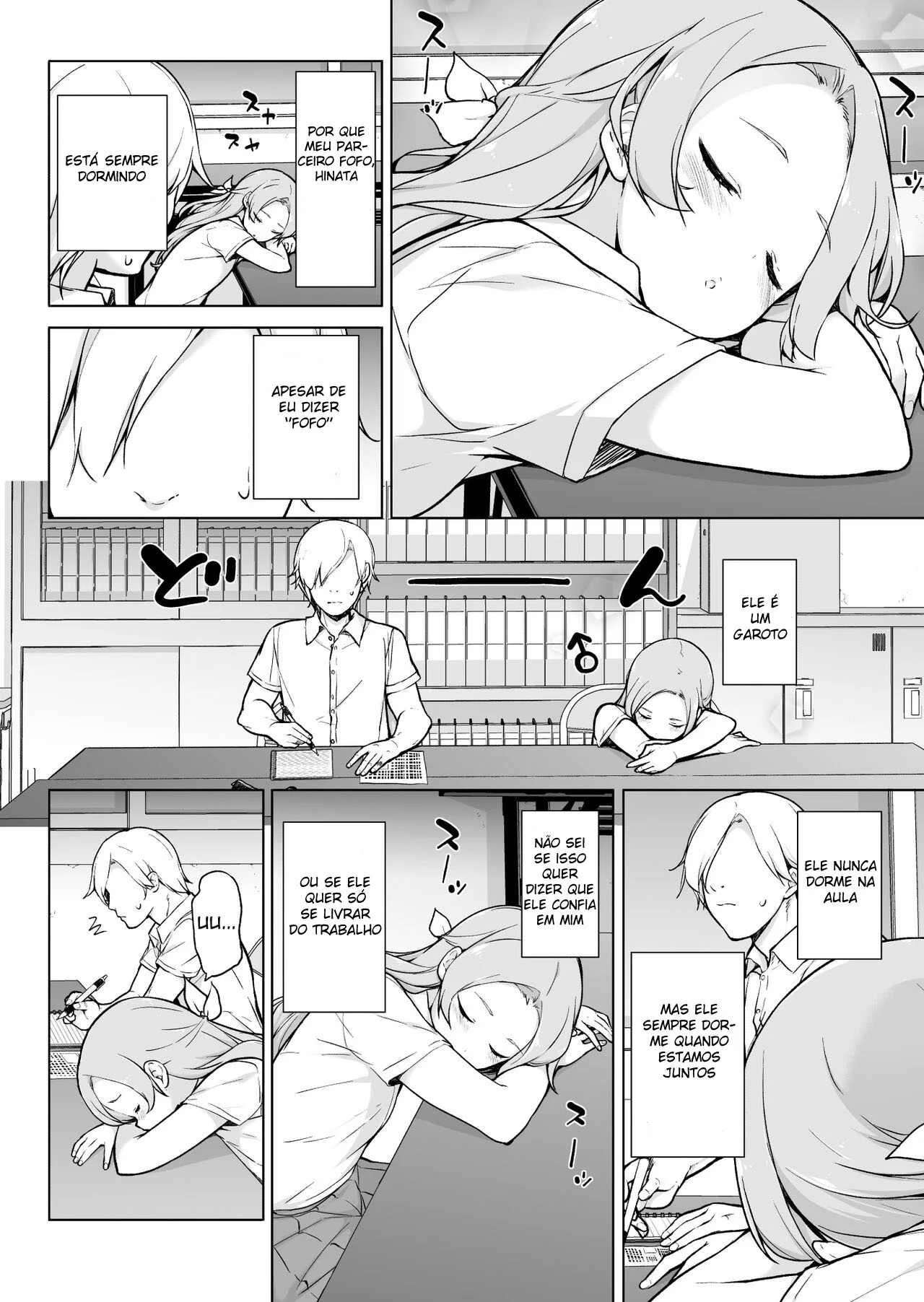 Fodendo a trap loirinha da escola – Yaoi Hentai – Traduzido