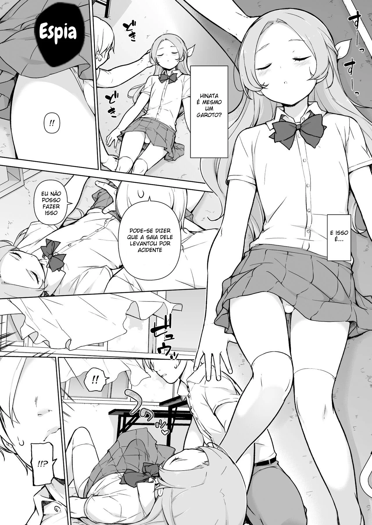 Fodendo a trap loirinha da escola – Yaoi Hentai – Traduzido