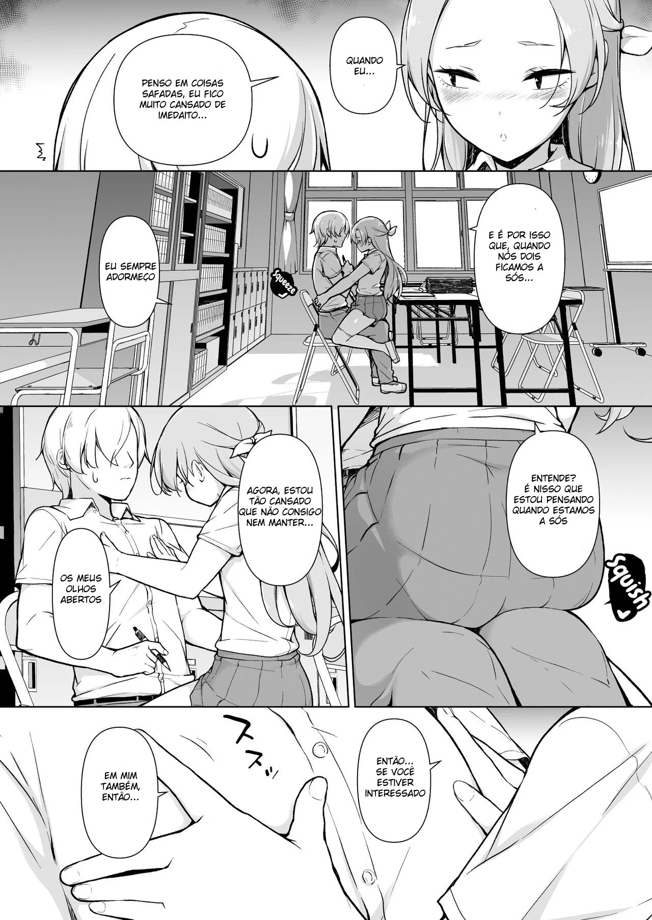 Fodendo a trap loirinha da escola – Yaoi Hentai – Traduzido