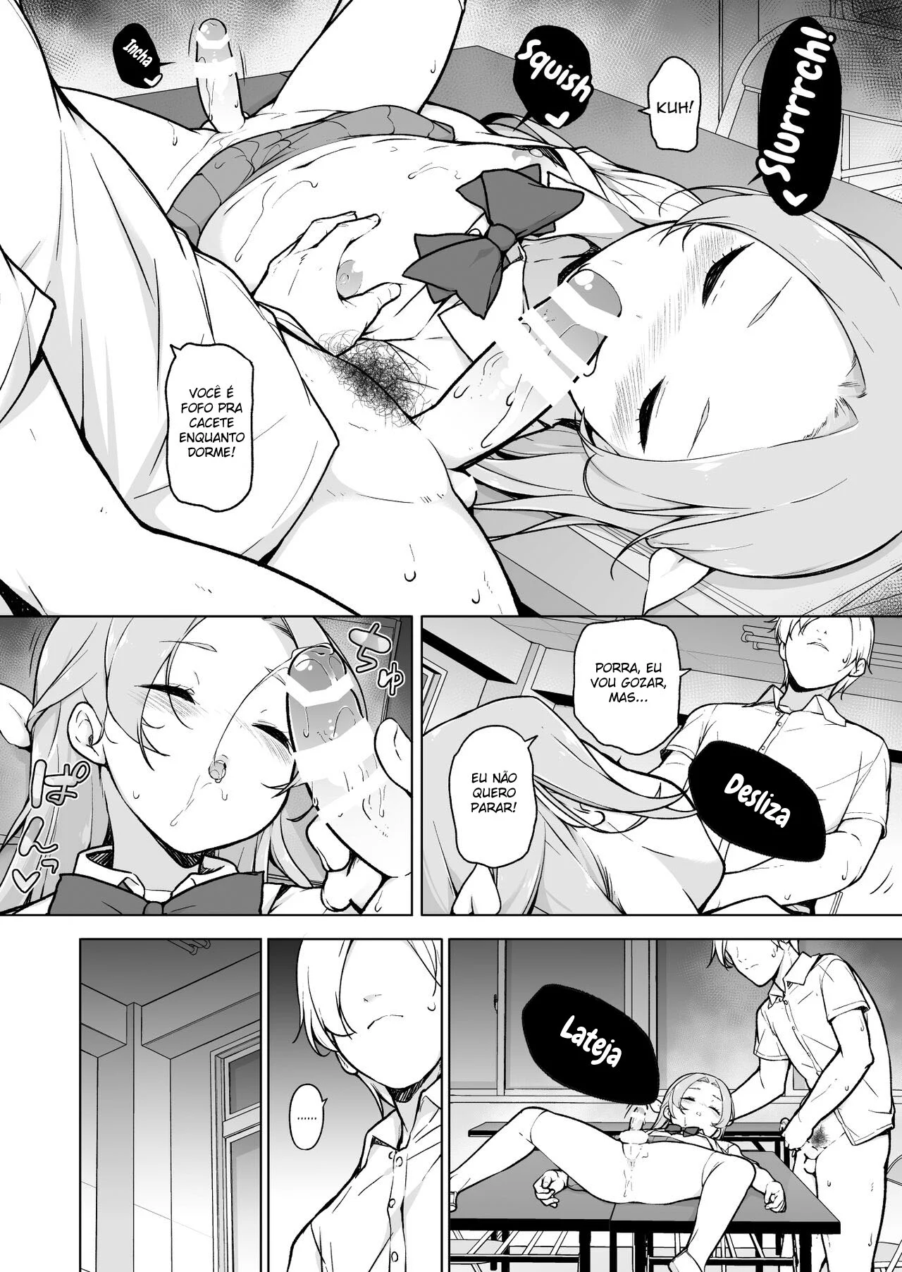 Fodendo a trap loirinha da escola – Yaoi Hentai – Traduzido