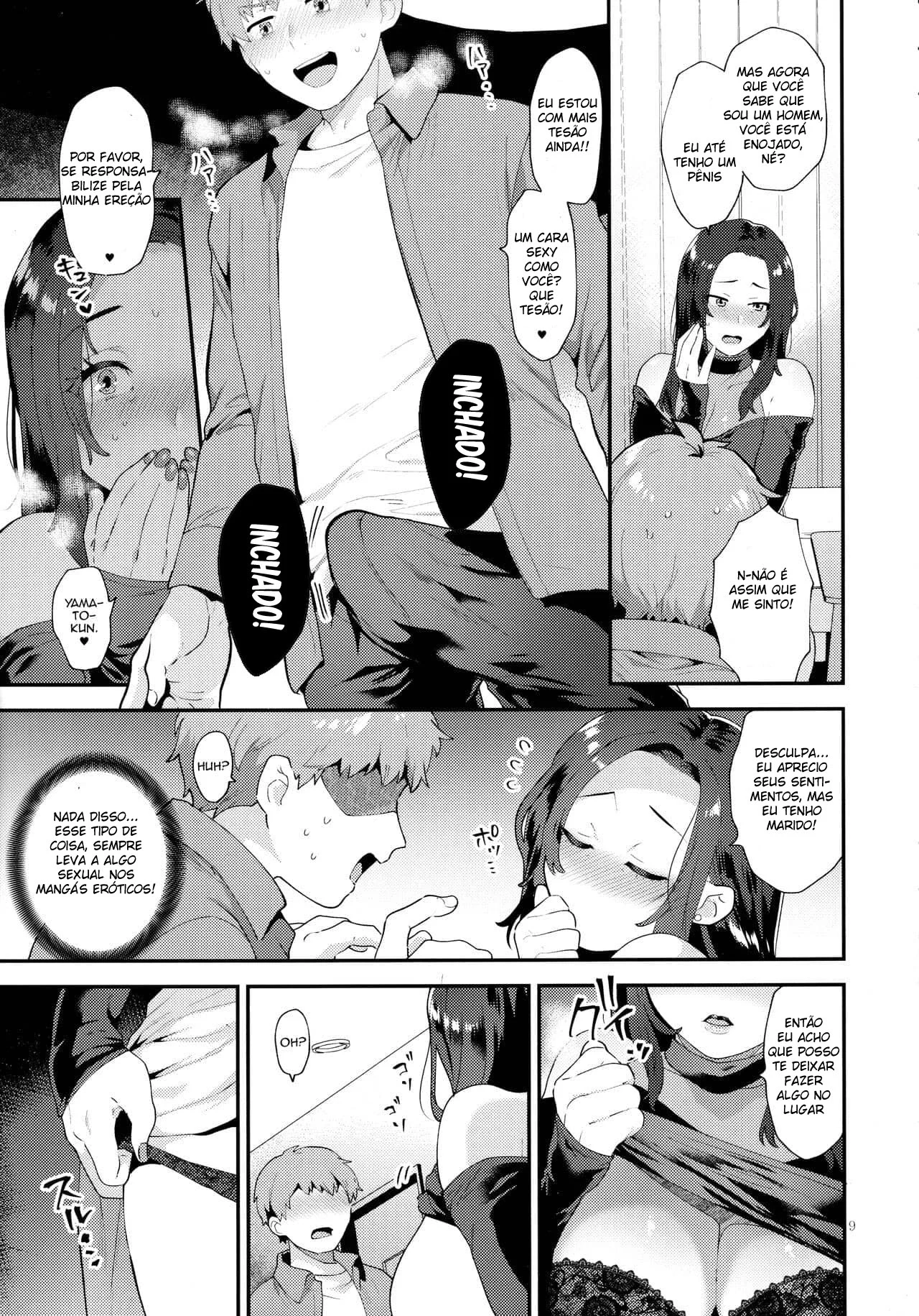 Fodendo a vizinha infiel frustrada – Hentai Preto e Branco – Alta Qualidade - Traduzido