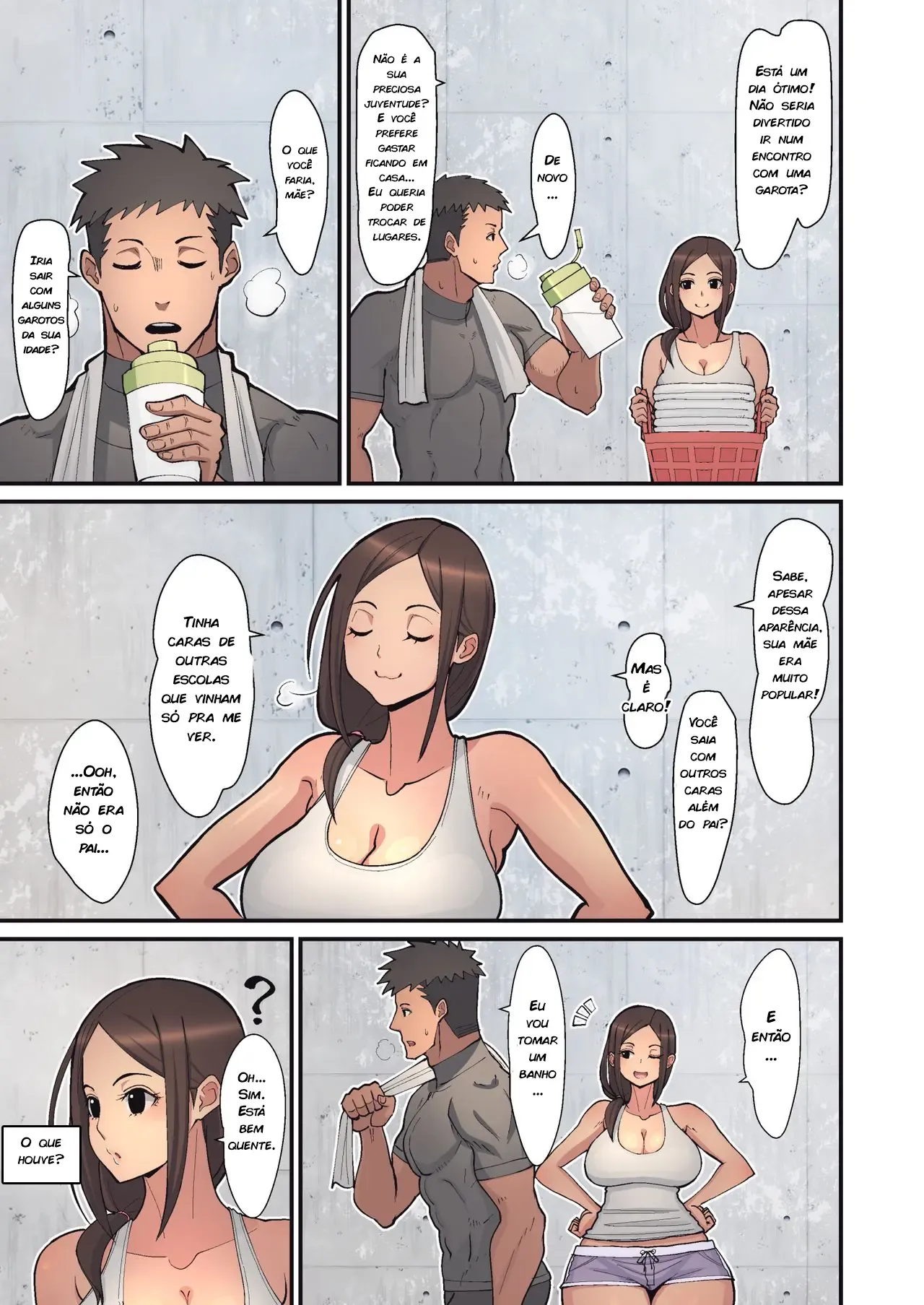 Fodendo com mamãe infiel – Hentai Incesto – PT-BR