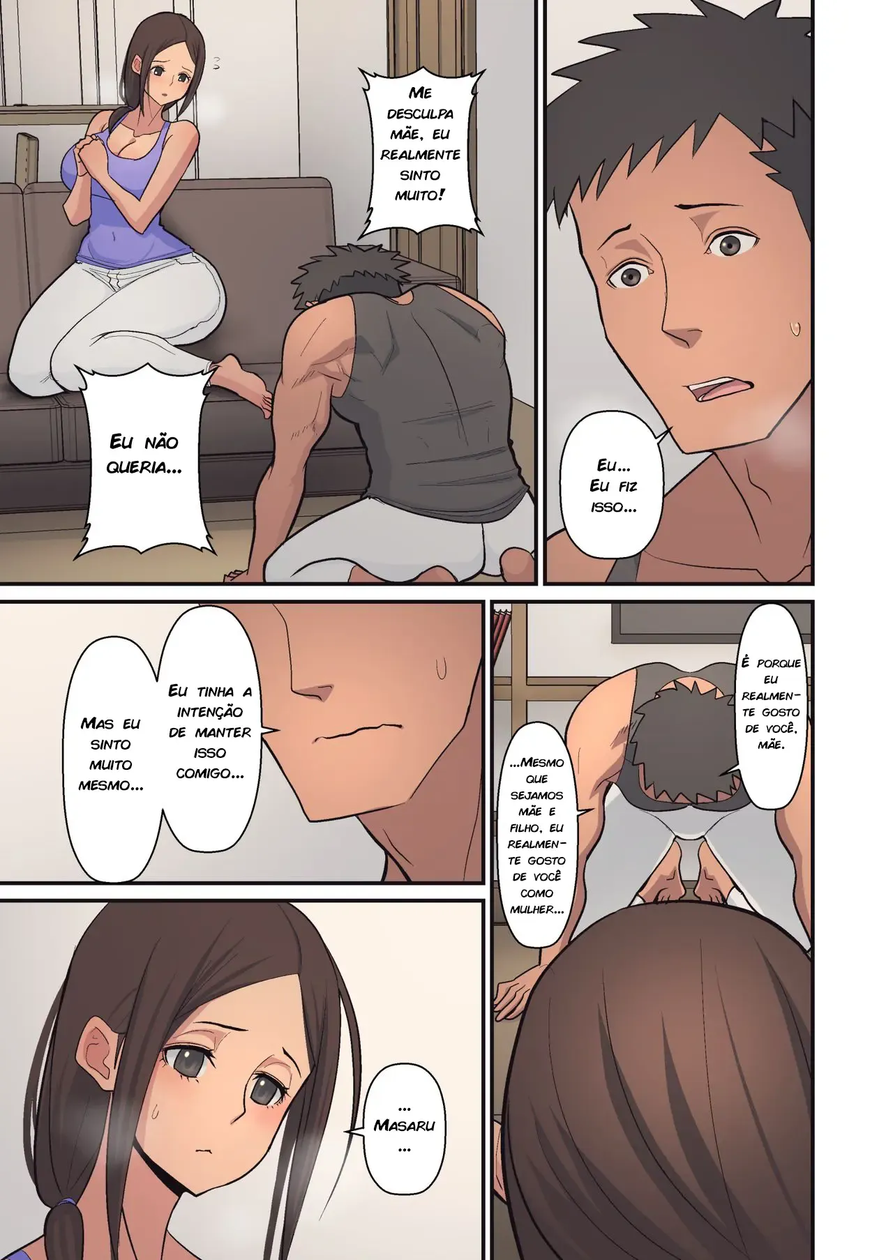 Fodendo com mamãe infiel – Hentai Incesto – PT-BR
